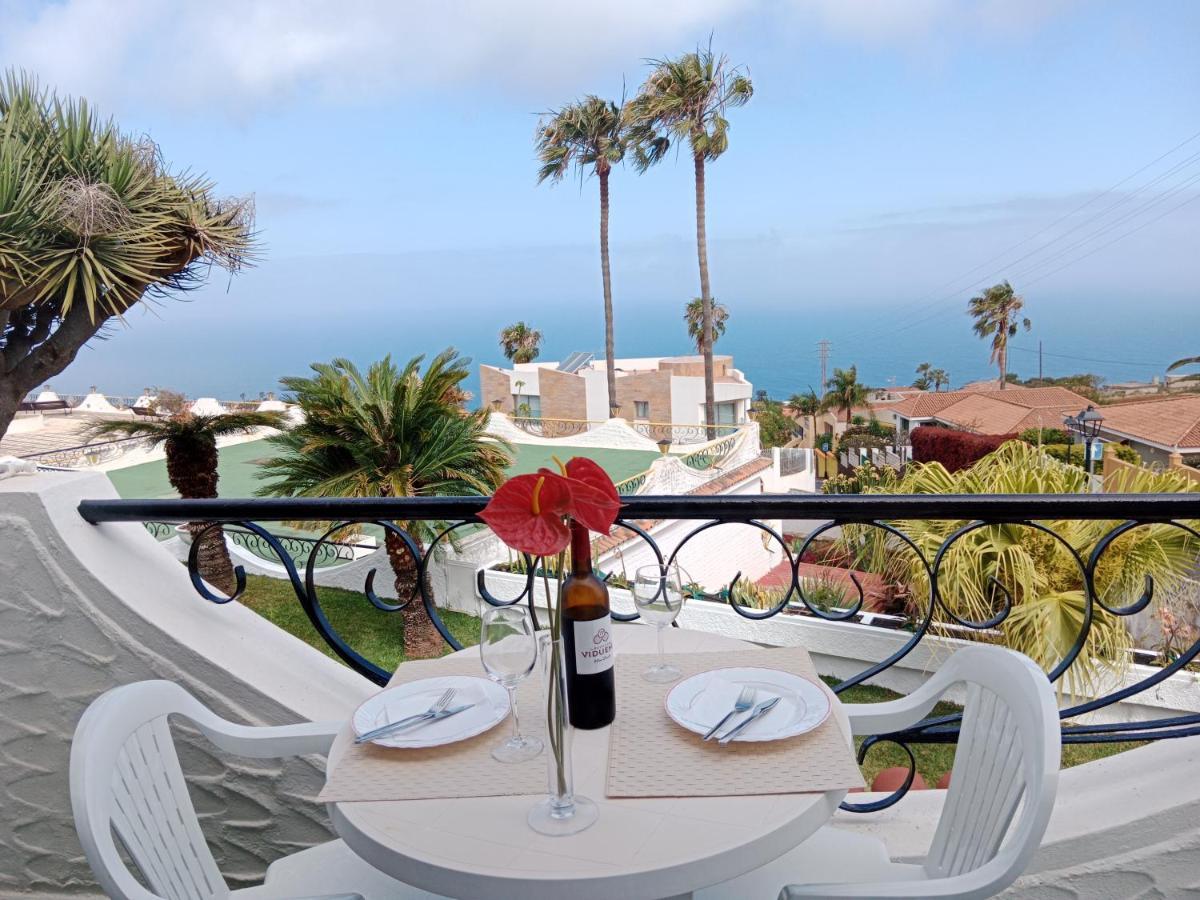 Ferienwohnung Studio Sea Front View & Pool Tacoronte Exterior foto